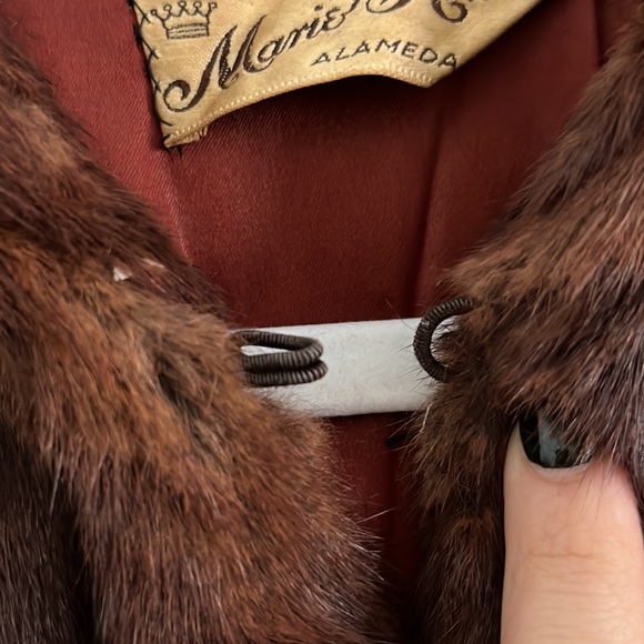 Amazing vintage mink fur coat/cape <3 - Picture 4 of 4